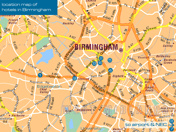 Birmingham yol haritasi